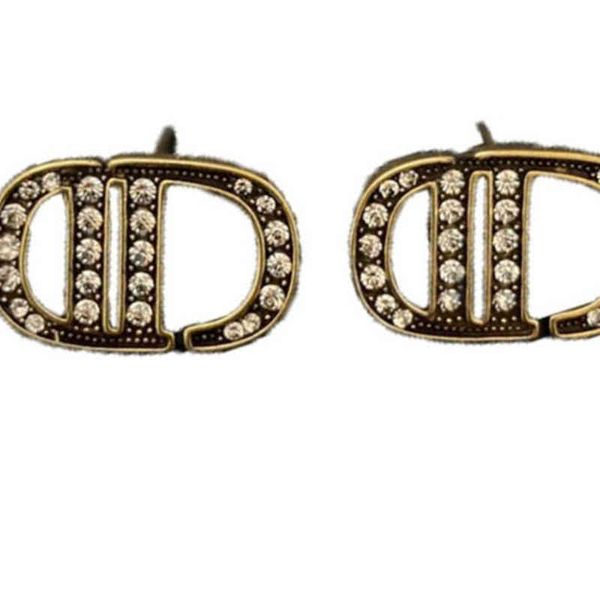 

design accessories new brilliant diamonds inlaid silver needle earrings for women exclusive sale_pkao