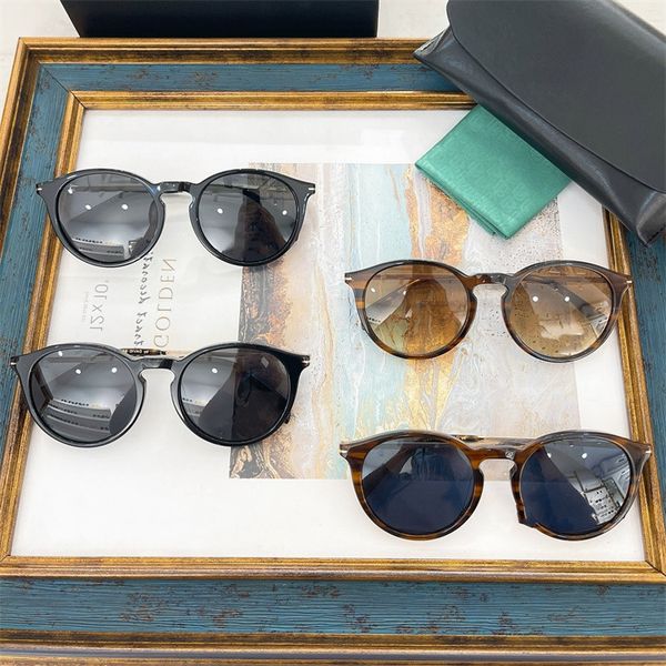 

designer sunglasses 2022 new fashion round frame star ins same db1032, White;black