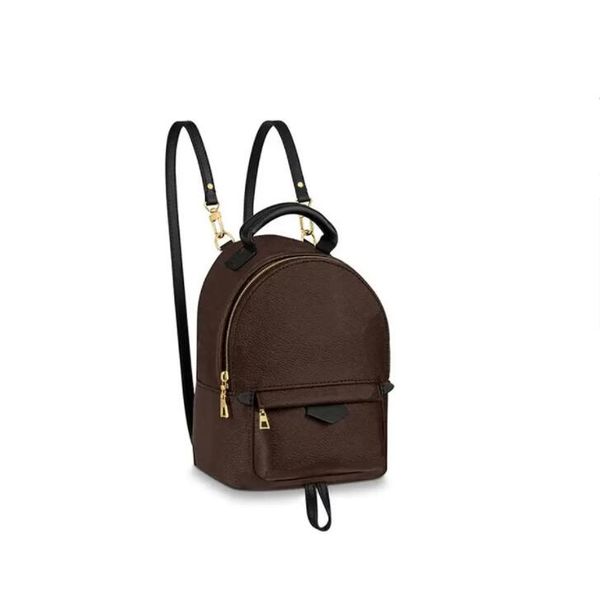 

designer fashion leather mini size louiss women bag children school bags backpacks style spring lady backpack travel handbag