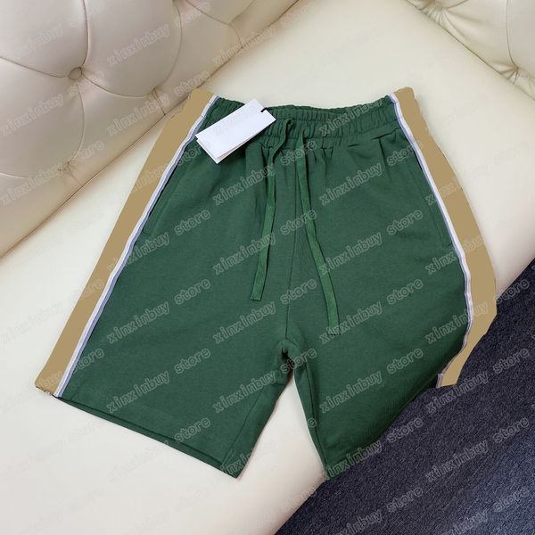 

22ss women designer shorts pants reflective strip webbing spring summer men pant casual letter trousers xinxinbuy xs, White;black