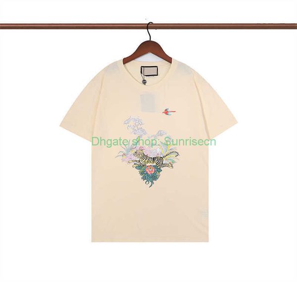 

fashion women's t-shirt shirt relaxed leisure & tees t shirt 2022 summer women animal print short sleeve womens, White