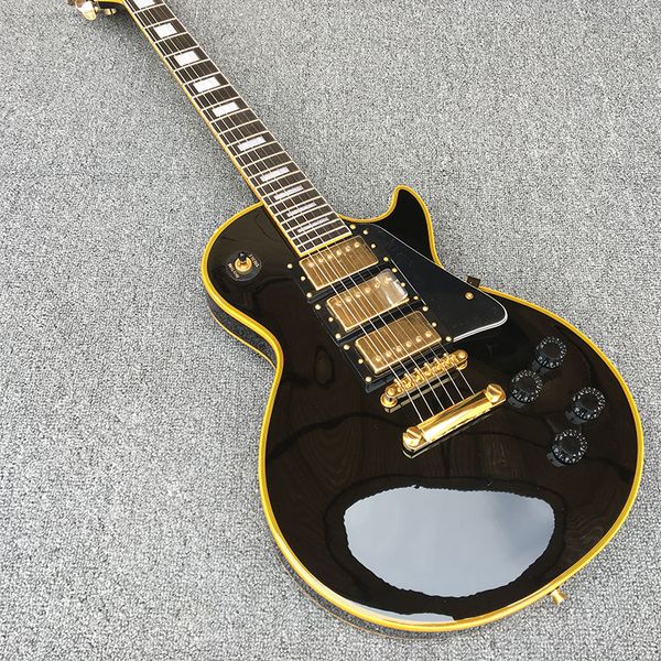 

022 new electric guitar 6 string hearts rose wood fingerboard yellow lulu 3 fast pickup gold accessories postage