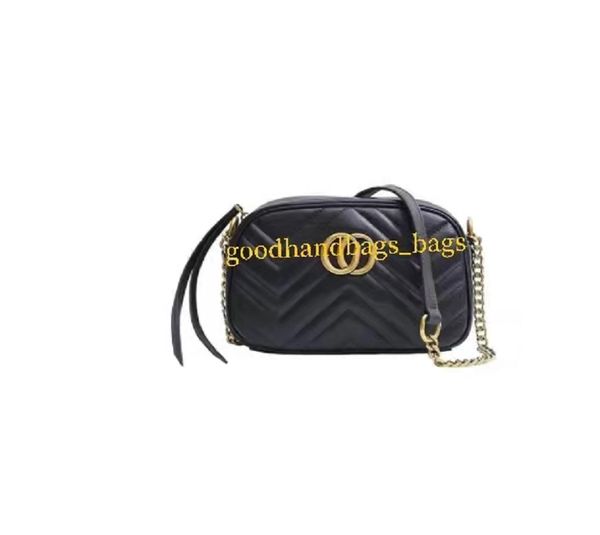 

new cross body double g marmont shoulder bag gold chain crossbody handbags purse message dust bag love heart wave pattern satchel box no #51