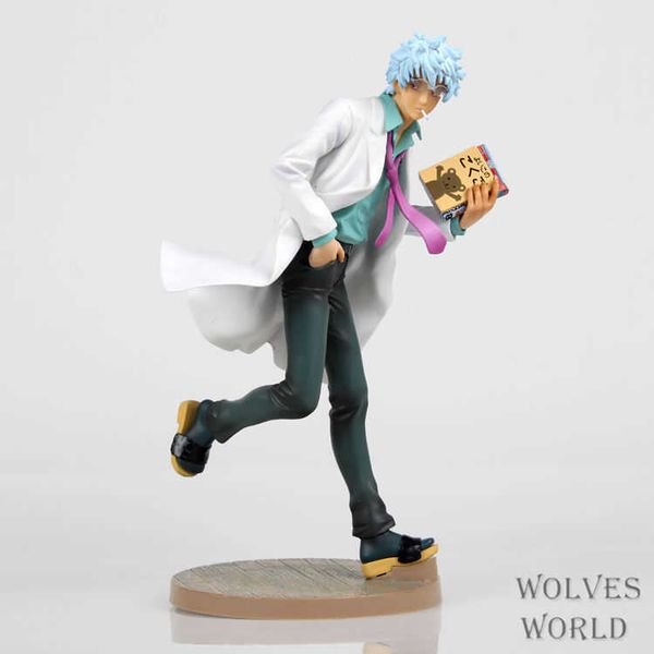 

huiya01 22cm anime action figure gintama silver soul gin tama sakata gintoki book cake ver pvc collection toys doll figma juguetes q0722
