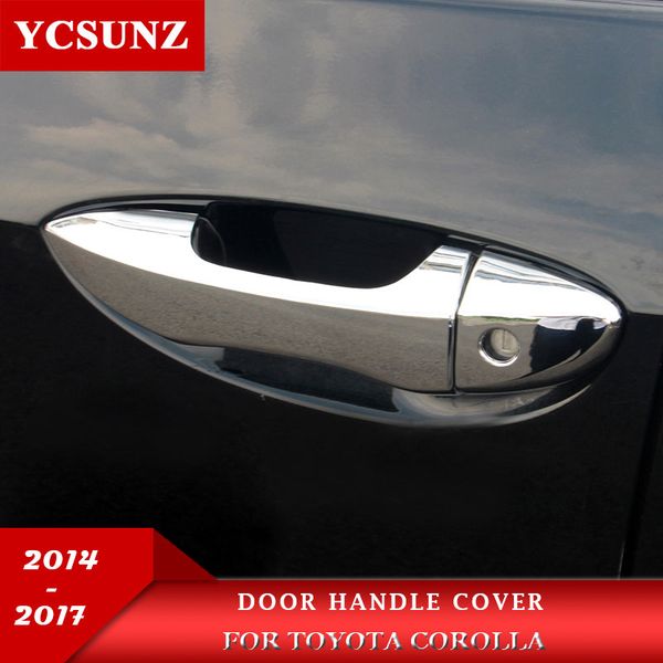 

abs door handle cover for toyota corolla 2014 2015 2016 2017 accessories exterior parts handle for toyota corolla 2014 ycsunz