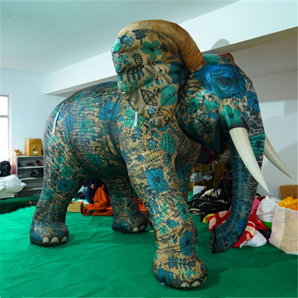 vendita all'ingrosso Animale gonfiabile di arte del pallone di gonfiabili dell'elefante gonfiabile per la decorazione della pubblicità