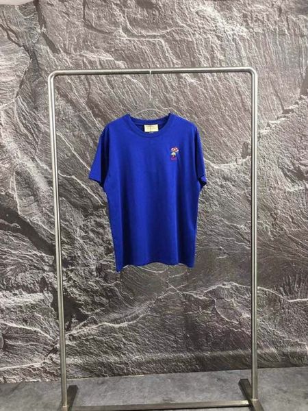

2022 spring and summer fashion letter printing ins round neck all-match casual t-shirt men's trend loose short-sleeved size xs s m l xl, Black;brown