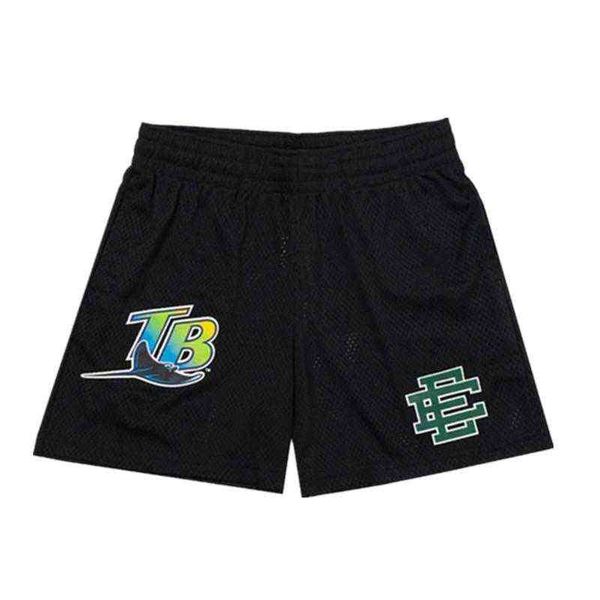 

men's shorts manufacture oem mens designer above knee sublimation custom eric emmanuel mesh ee emanuel shortsmen's, White;black