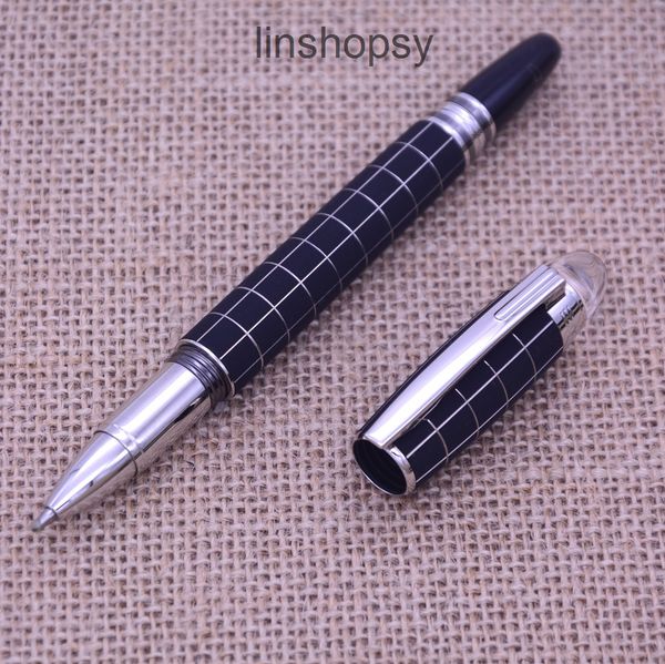 

yamalang luxury black and silver checker fountain pens crytal metal ink pen with converter 5cg9