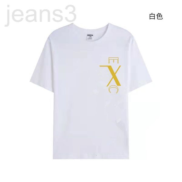 

men's t-shirts designer 20221:1 correct version a mani family loose round neck short sleeve t-shirt men's and women's large f, White;black