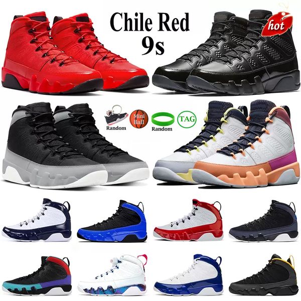 

men basketball shoes 9s jumpman 9 mens sneakers particle grey change the world chile red university gold blue oregon ducks mens trainers, Black