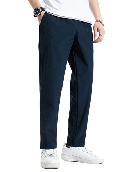 

men slant pocket pants a0xk#, Black