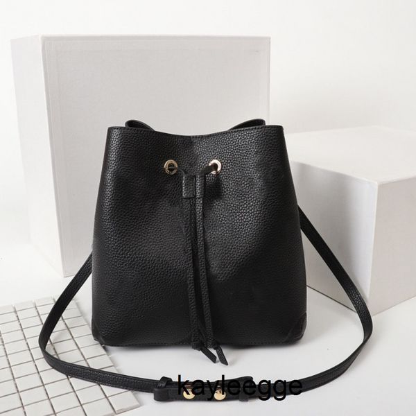 

original high qaulity shoulder bags fashion handbags purses neonoe bucket bag women classic style genuine leather rcrj