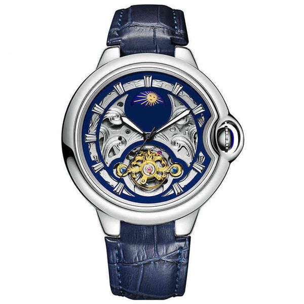 

huiya06 watch 41mm geneve genuine stainless steel mechanical watchcase and bracelet fashion men's mens watch, Slivery;brown