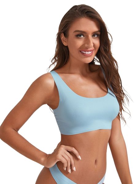 

solid no show microfiber bralette q3lv#, Black;red