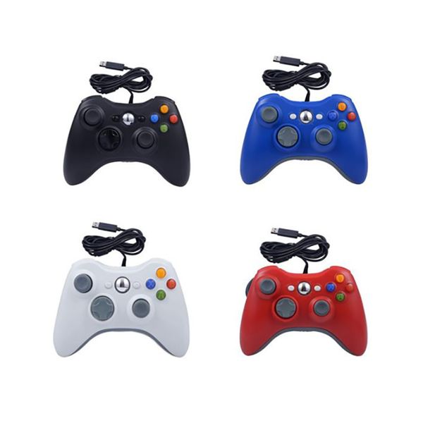 Novo gamepad USB Wired para Xbox 360 Wireless Controller Fors Xbox360 Controle sem fio joystick para controladores de jogo gamepads joypad