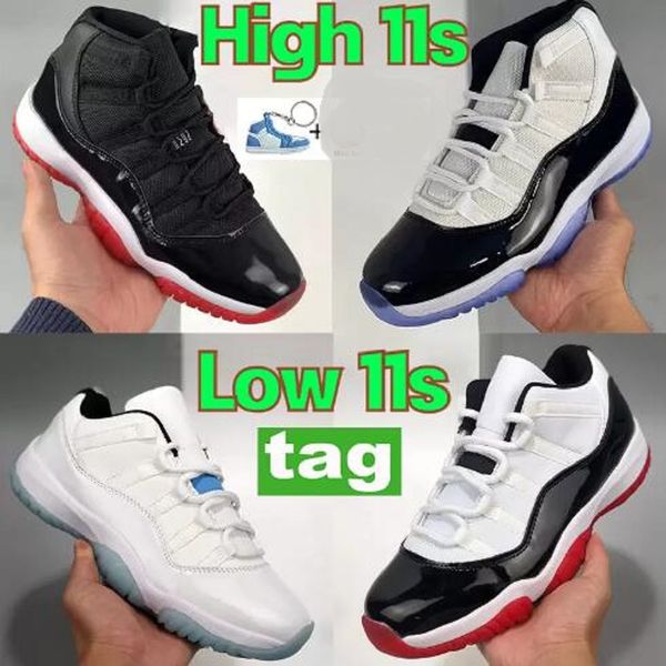 

man shoe jumpman 11 11s basketball shoes cool grey high low sneakers mens womens designer trainers fashion shoe keychain tag