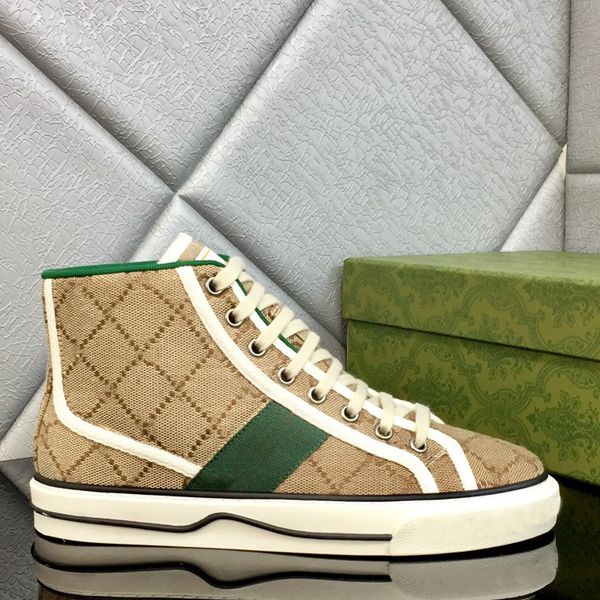 

Top Paris designer tennis 1977 sneakers canvas shoes beige blue washed jacquard denim women's shoes ace rubber sole embroidery retro travel, As picture