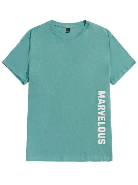 

men letter graphic tee y4zd#, White;black
