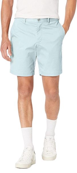 

penguin men's 8" inseam basic short with stretch l9af#, White;black