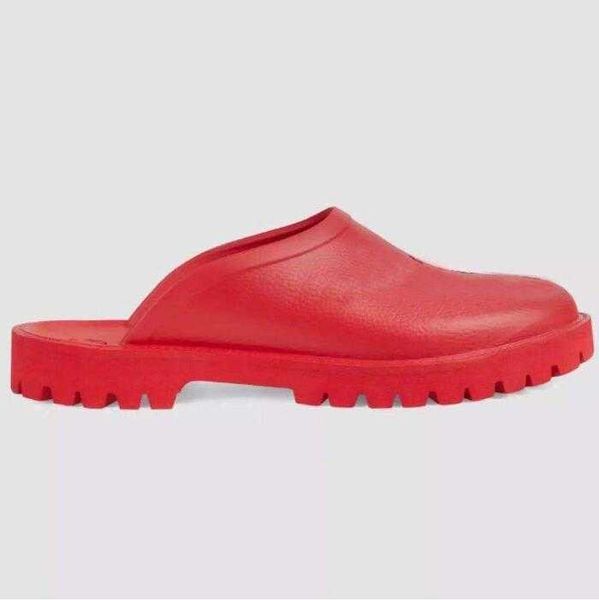 

designer slippers women platform perforated g sandals shoes foam sandal beach slides woman slipper 0012 g sandals 283, Black