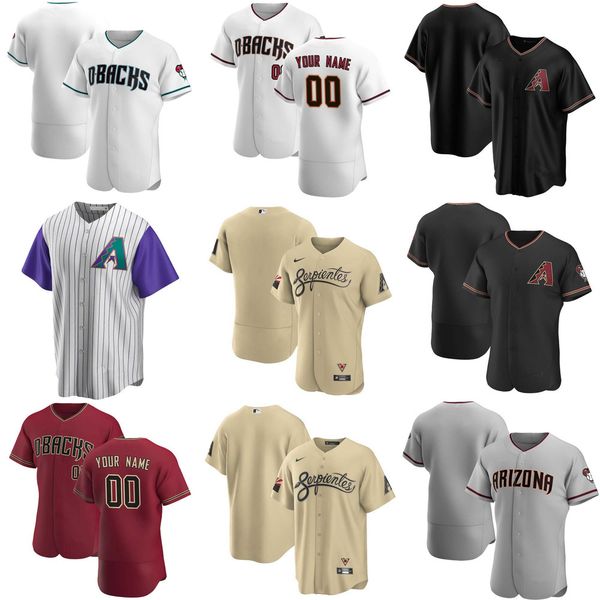 

baseball jerseys custom jersey mens women youth arizona''diamondbacks''12 daulton varsho 21 stephen vogt 53 christian wa, Blue;black