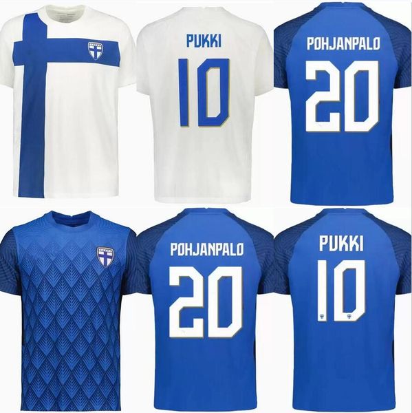 

2022 2023 finland soccer jerseys home away pohjanpalo euro 2022 cup national team pukki skrabb raitala jensen lod kamara finlandia 21 22 foo, Black;yellow