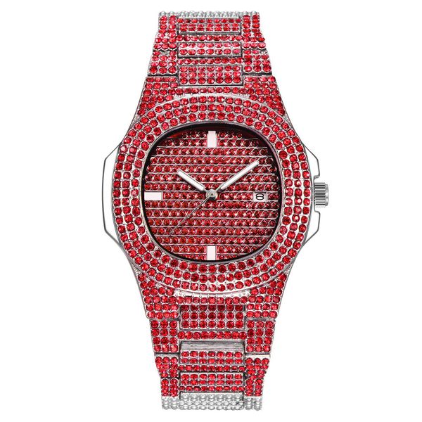 

diamond watch happy diamonds 204368-5001 watches swiss quartz movement transparent square dial sapphire crystal ladies watch, Slivery;brown