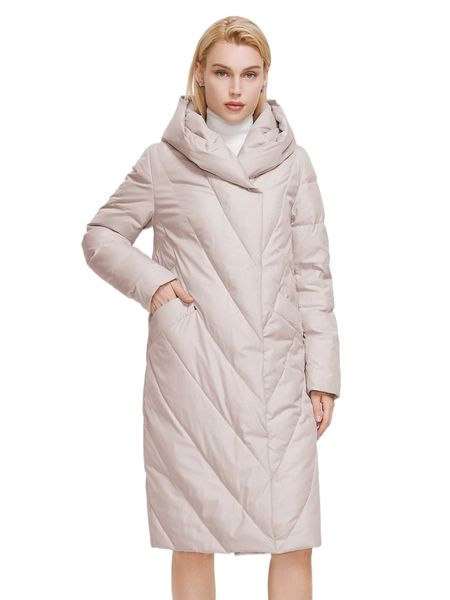

miegofce zip up dual pocket hooded winter coat without scarf j3gi#, Black