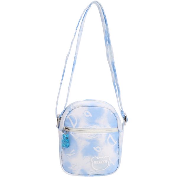 

designer bag mini crossbody bags with gradient and tie dye graffiti nylon 18cm