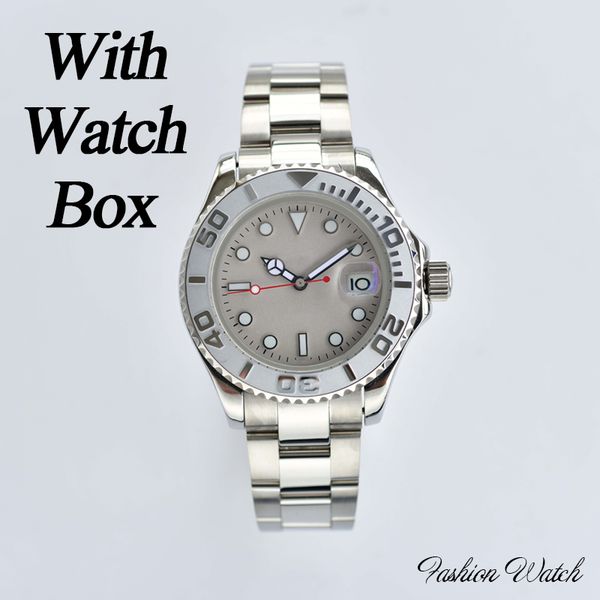 

ceramic watches orologio di lusso automatic mechanics movment bezel stainless steel sapphire mens watch white with watch box jason007, Slivery;brown