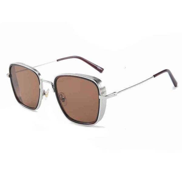

sunglasses 80 star same fashion sun square single beam small sun dshb, White;black