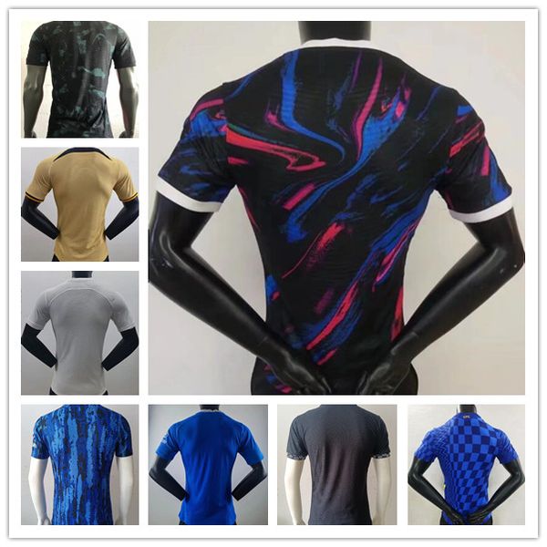 

player version 21 22 23 soccer jerseys polo 2021 2022 2023 pulisic lukaku ziyech havertz kante werner abraham chilwell mount jorginh ogiroud, Black;gray