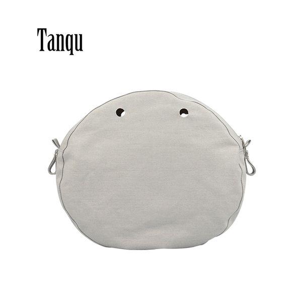 

tanqu new waterproof inner lining insert zipper pocket for obag twist mini for o bag women bag shoulderbag 210302, Black