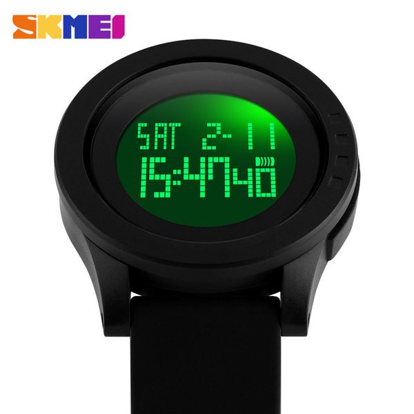 Бренд Skmei Watch Men Men Anity Sports Watch модные силиконовые водонепроницаемые светодиоды цифровые часы для мужчин Clock Man Relogio Masculino 220623