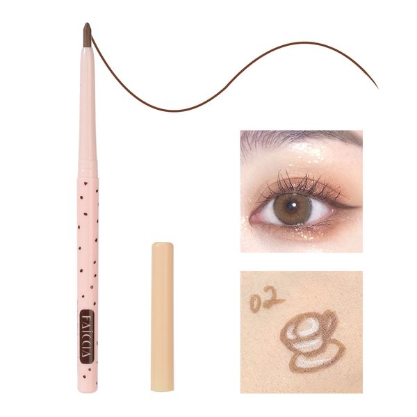 

eyeliner gel pen lying silkworm pen eye makeup tool s02 coffee milk jelly 1pc