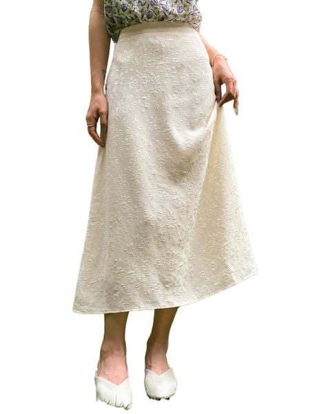 

dazy solid jacquard skirt x9uj#, Black