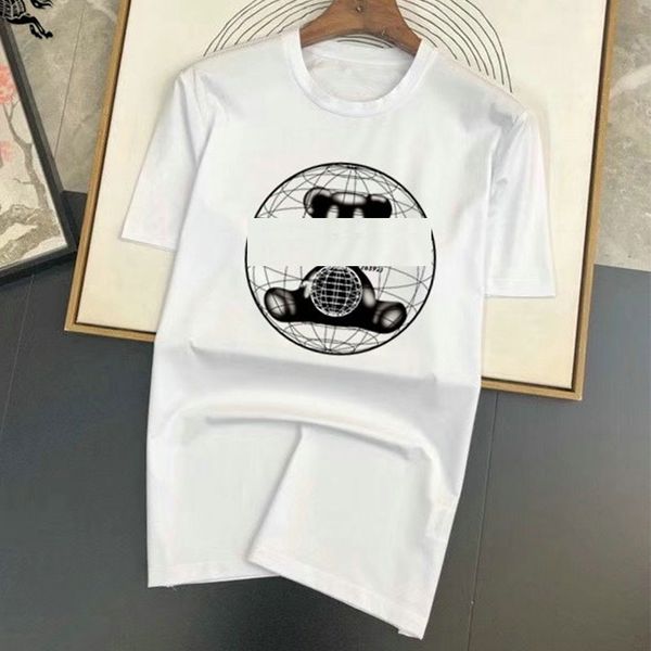 

mens fashion t shirt casual polos summer designer branded animal print short sleeve crew neck breathable tshirt, White;black