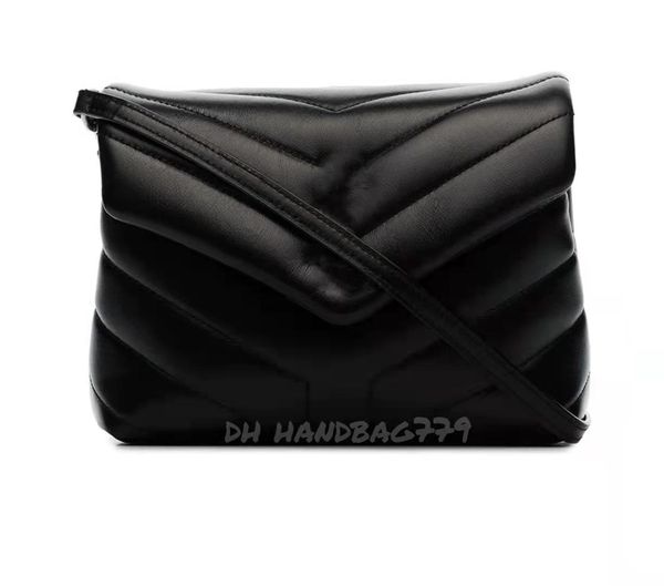 

fashion designer handbag loulou quilted leather women bag one shoulder cross span classic black fluffy flap fatty ba yslity whr