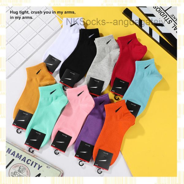 

men's classic fashion socks hook brand designer women's leisure lovers' short tube sportsocks luxury women men breathable ver, Black
