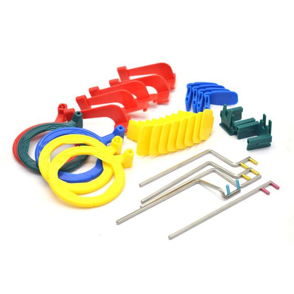 

1set dental x-ray film positioning system dental lab x ray position kit positioner holder locator dentist tools instrumentnew