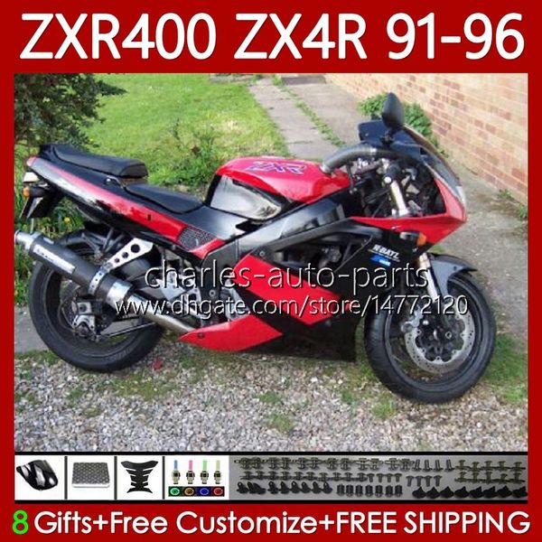 ABS-Karosserien für KAWASAKI NINJA ZXR 400 CC 400CC 1991 1992 1993 1994 1995 1996 Verkleidung 138Nr