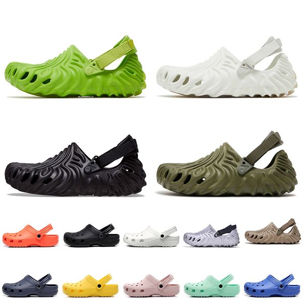 

2022 women mens croc salshe bembury x pollex clog crocodile slippers designer shoes foam rubber slides stratus black sasquatch brown menemsh