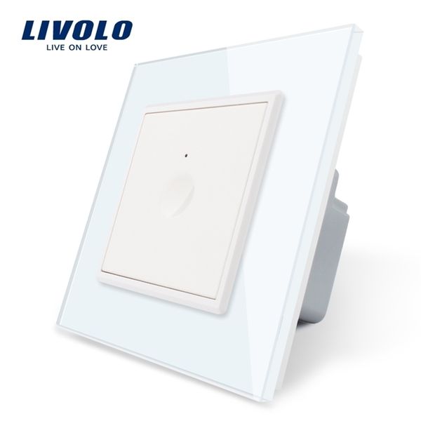 Livolo UE Standard New SeriesWall Touch Switch1 Gang 1way Touch AC 220250 7 Cores Optionsplastic Keywithout Logo T200605