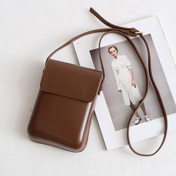 

pu leather woman shoulder bag fashion simple solid flip messenger bag ladies designer brand purses handbags womens