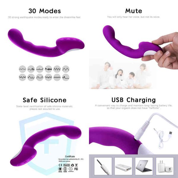 NXY Vibratoren 30-Frequenz Fingervibrator Vaginalmassagegerät Einpunkt G-Punkt U-Punkt Stimulator Silikon Weiblicher Masturbator Sexspielzeug Für Frau 220427