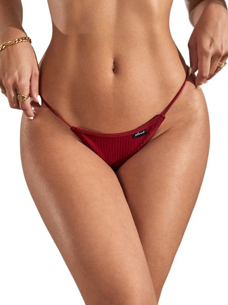 

plain simple panty 09mw#, Black;red