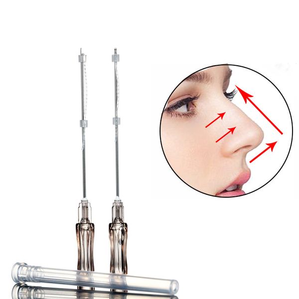 

beauty items pdo pcl nose threads 19g 21g blunt l cannula increase collagen lifting wire