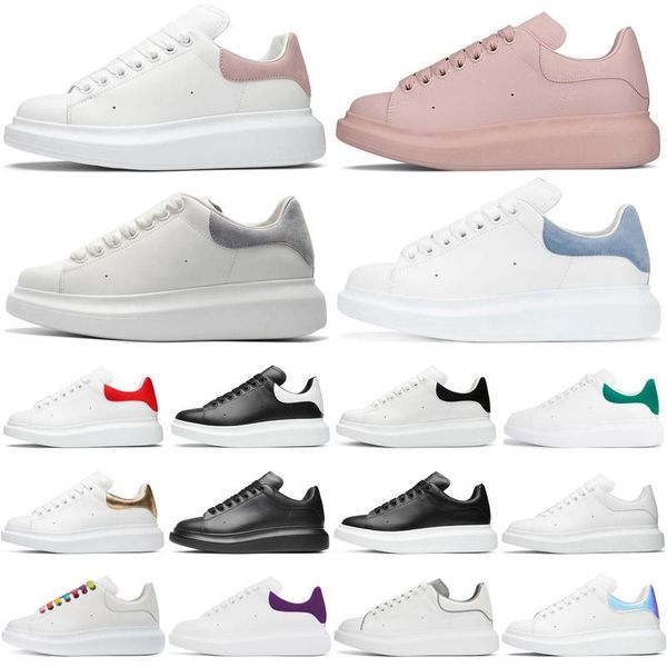 

ale men women platform sneakers running shoes black suede multicolor reflective triple white royal blue grey fashion mens outdoor shoe