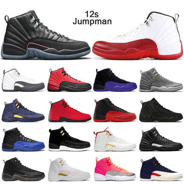 

wholesale jumpman 12s outdoor shoes 12 utility reverse flu game dark concord university blue cherry master wings mens trainers sport